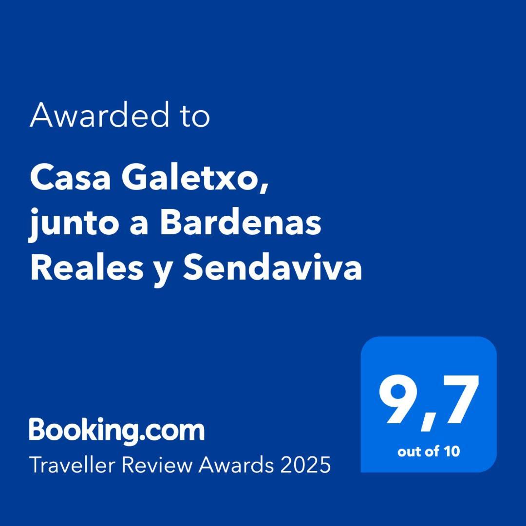 Casa Galetxo, Junto A Bardenas Reales Y Sendaviva Villa Valtierra Eksteriør bilde